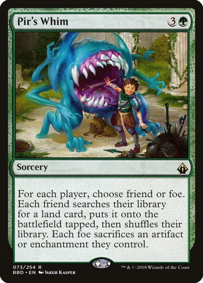 Image for Pir's Whim (73) [Battlebond] - Magic: The Gathering