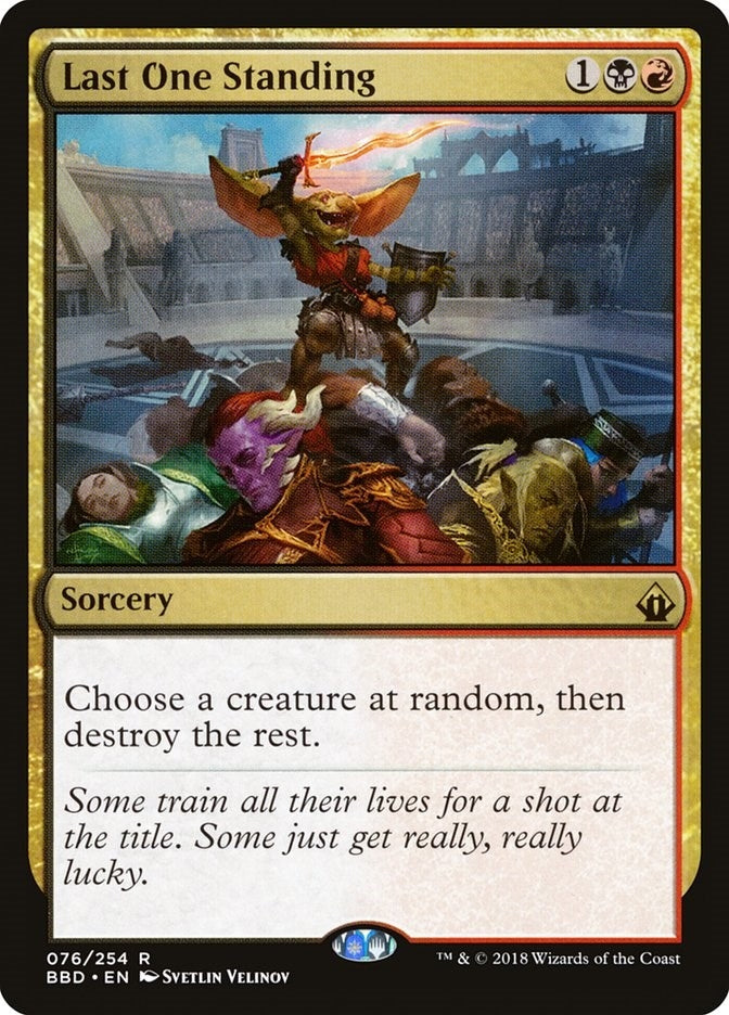 Image for Last One Standing (76) [Battlebond] - Magic: The Gathering