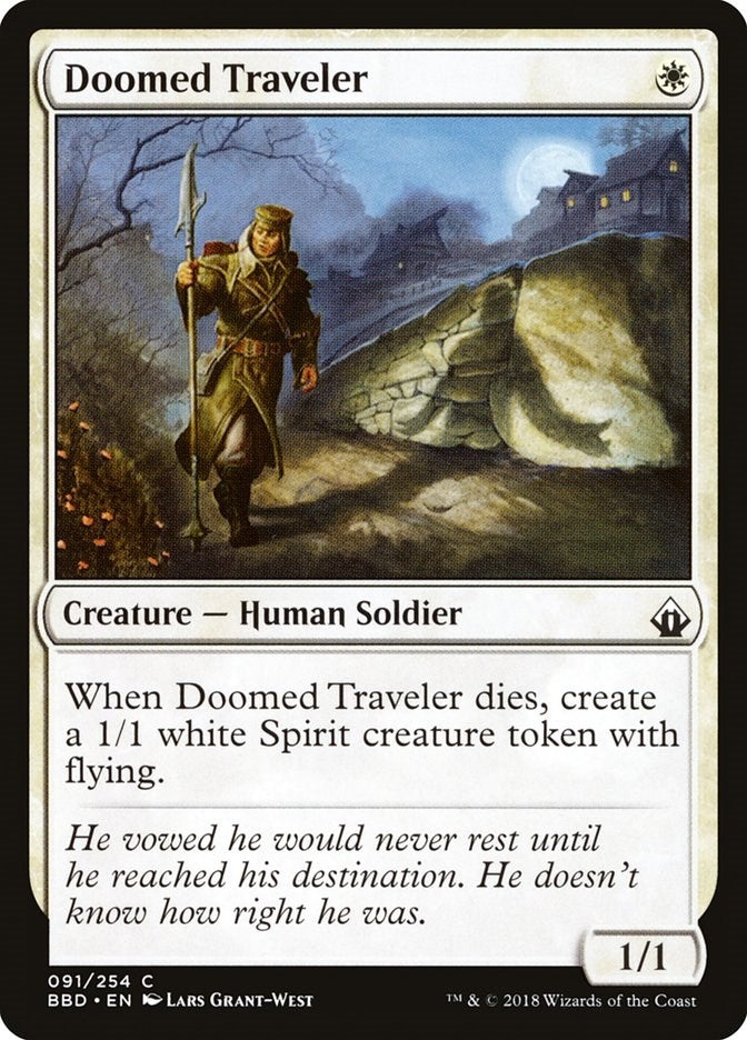 Image for Doomed Traveler (91) [Battlebond] - Magic: The Gathering