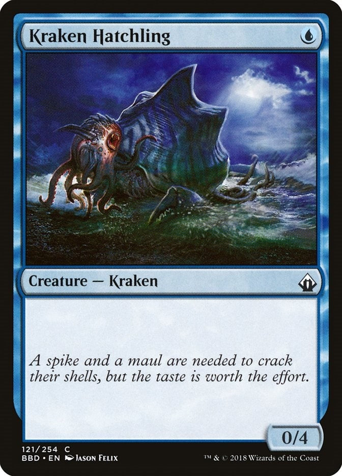 Image for Kraken Hatchling (121) [Battlebond] - Magic: The Gathering