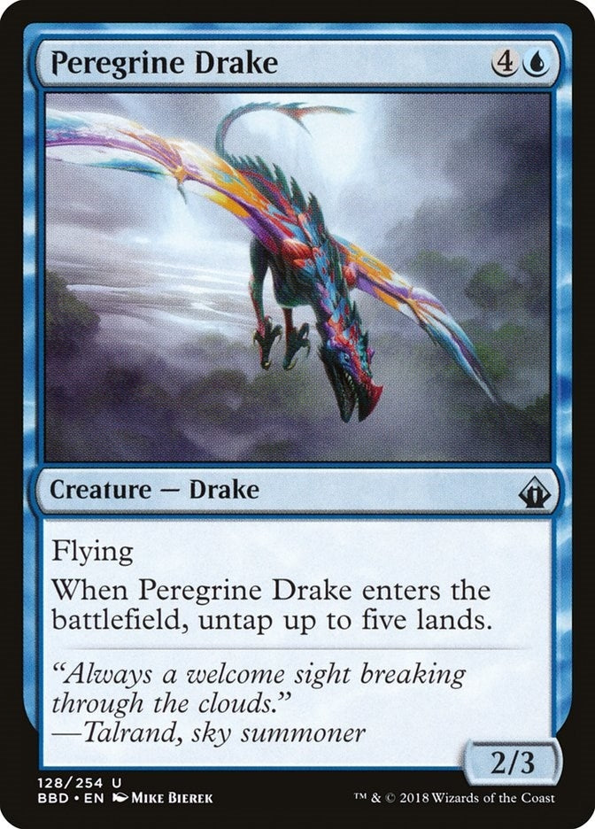 Image for Peregrine Drake (128) [Battlebond] - Magic: The Gathering