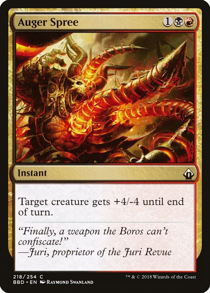 Image for Auger Spree (218) [Battlebond] - Magic: The Gathering