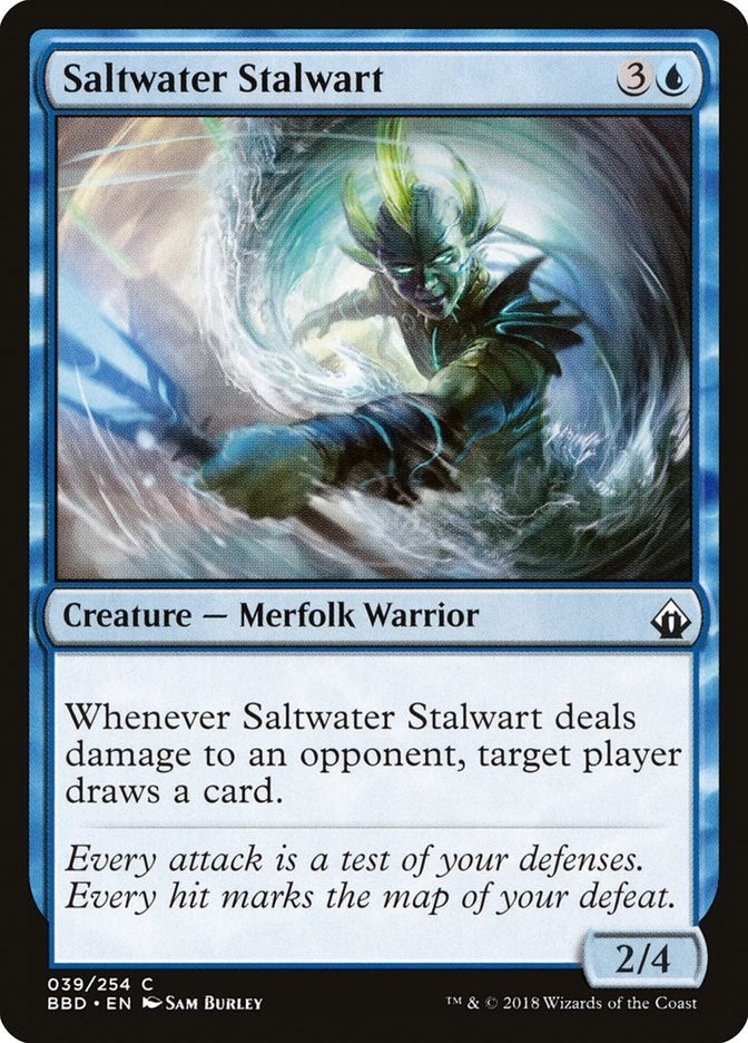 Image for Saltwater Stalwart (39) [Battlebond] - Magic: The Gathering