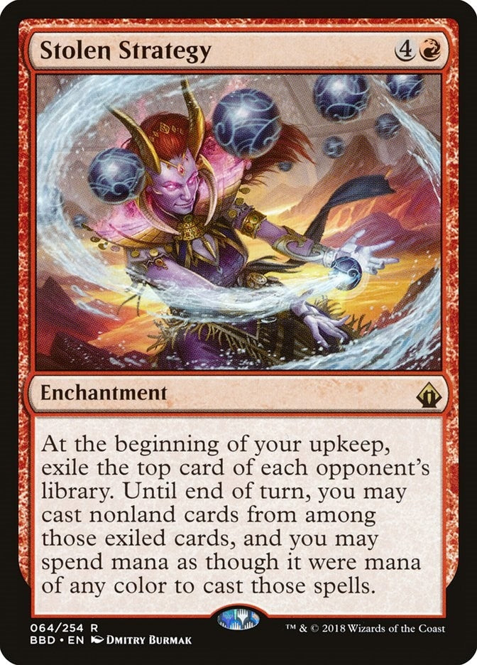 Image for Stolen Strategy (64) [Battlebond] - Magic: The Gathering