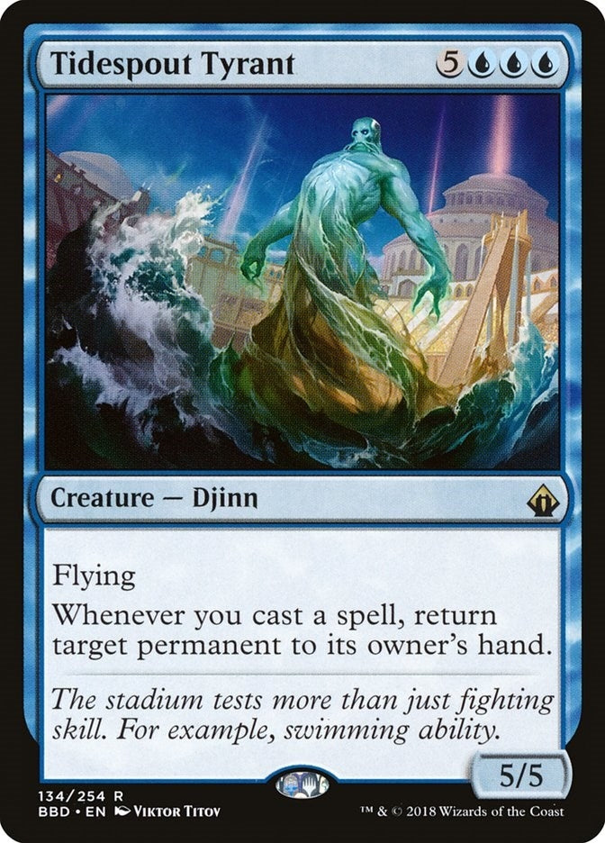 Image for Tidespout Tyrant (134) [Battlebond] - Magic: The Gathering