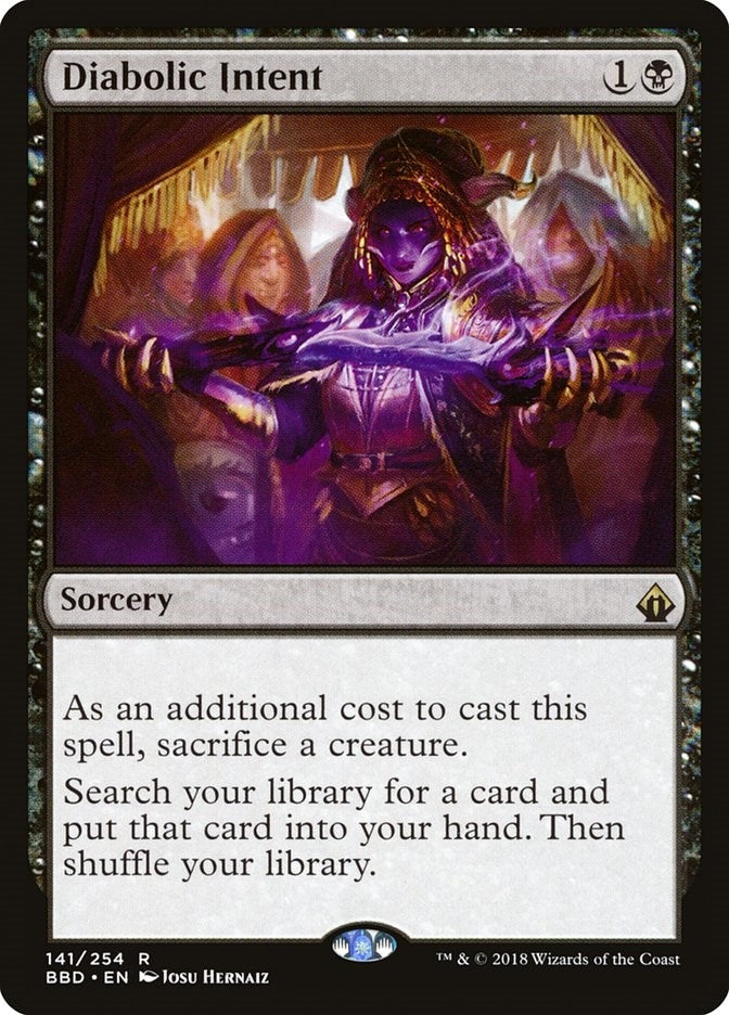 Image for Diabolic Intent (141) [Battlebond] - Magic: The Gathering