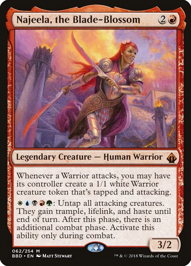 Image for Najeela, the Blade-Blossom (62) [Battlebond] - Magic: The Gathering