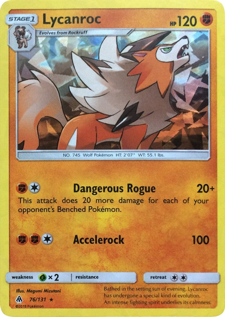 Image for Lycanroc - 76/131 (SM Forbidden Light) (076/131) [Deck Exclusives] - Pokemon