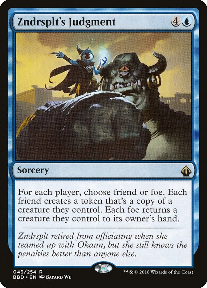 Image for Zndrsplt's Judgment (43) [Battlebond] - Magic: The Gathering