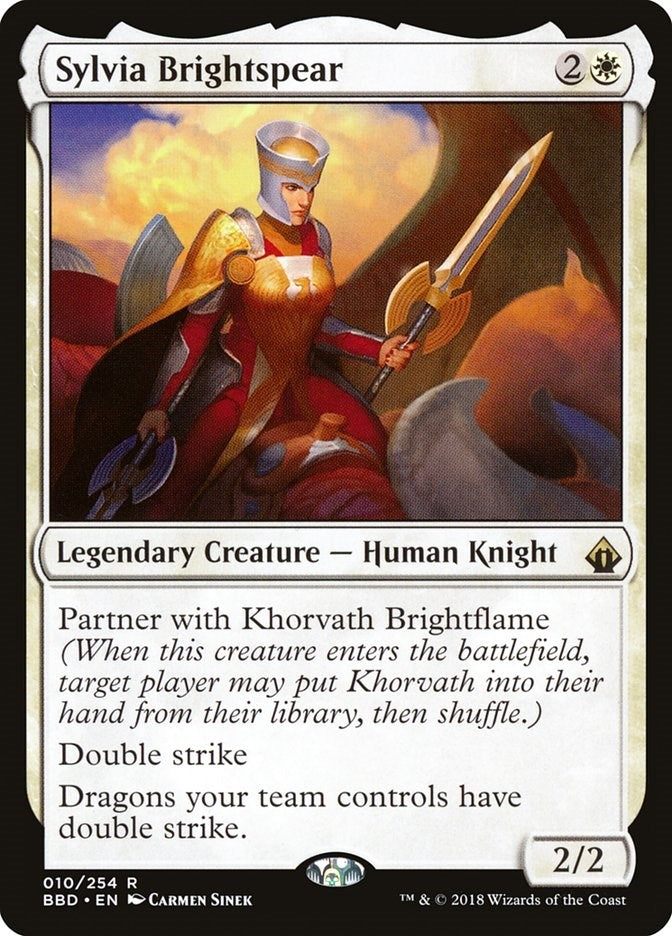 Image for Sylvia Brightspear (10) [Battlebond] - Magic: The Gathering