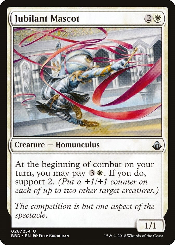 Image for Jubilant Mascot (28) [Battlebond] - Magic: The Gathering