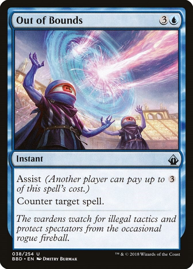 Image for Out of Bounds (38) [Battlebond] - Magic: The Gathering