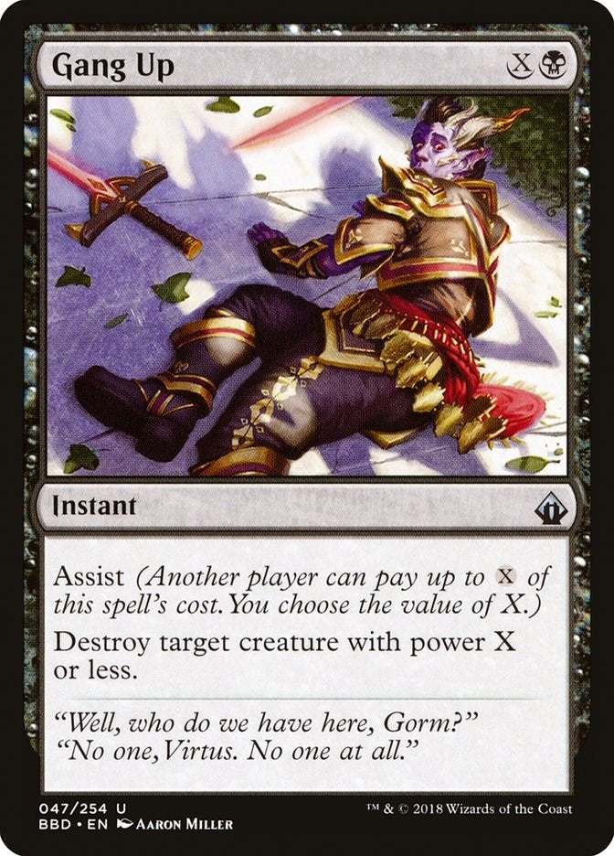 Image for Gang Up (47) [Battlebond] - Magic: The Gathering