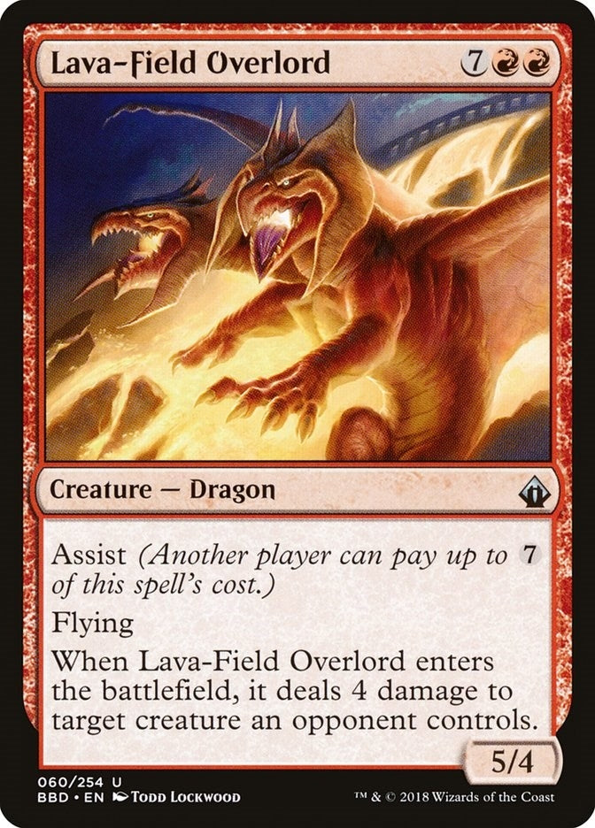 Image for Lava-Field Overlord (60) [Battlebond] - Magic: The Gathering