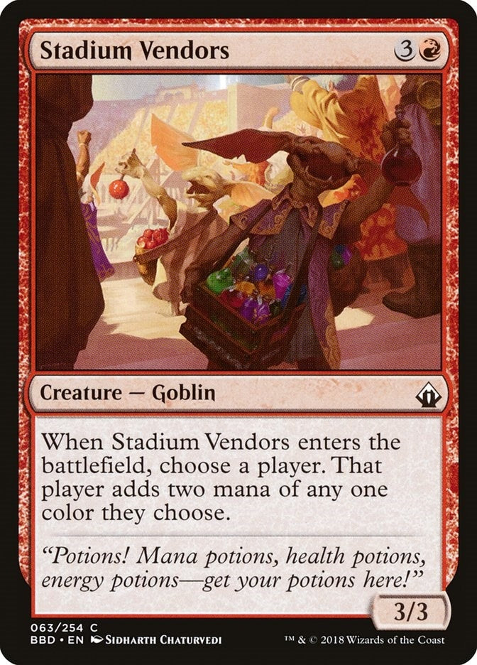 Image for Stadium Vendors (63) [Battlebond] - Magic: The Gathering