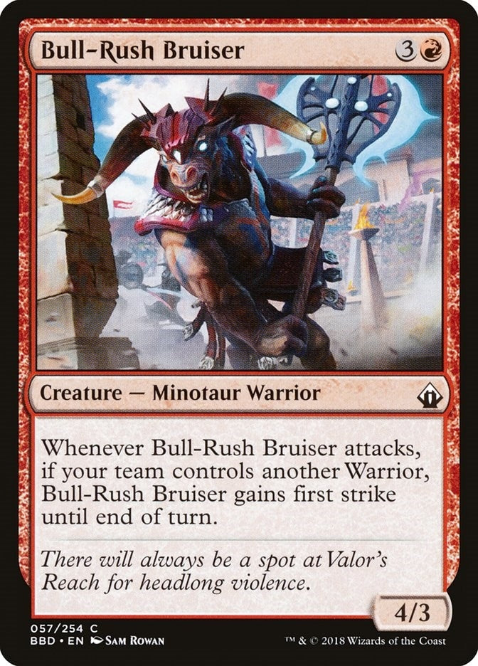 Image for Bull-Rush Bruiser (57) [Battlebond] - Magic: The Gathering