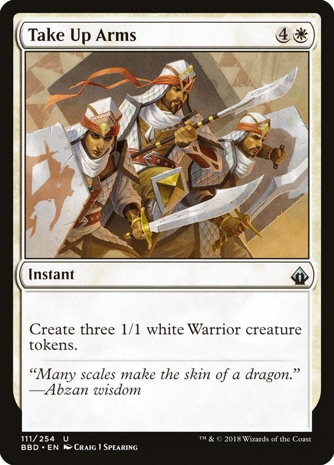 Image for Take Up Arms (111) [Battlebond] - Magic: The Gathering
