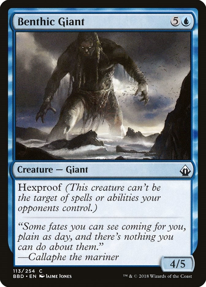 Image for Benthic Giant (113) [Battlebond] - Magic: The Gathering