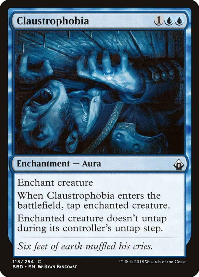 Image for Claustrophobia (115) [Battlebond] - Magic: The Gathering
