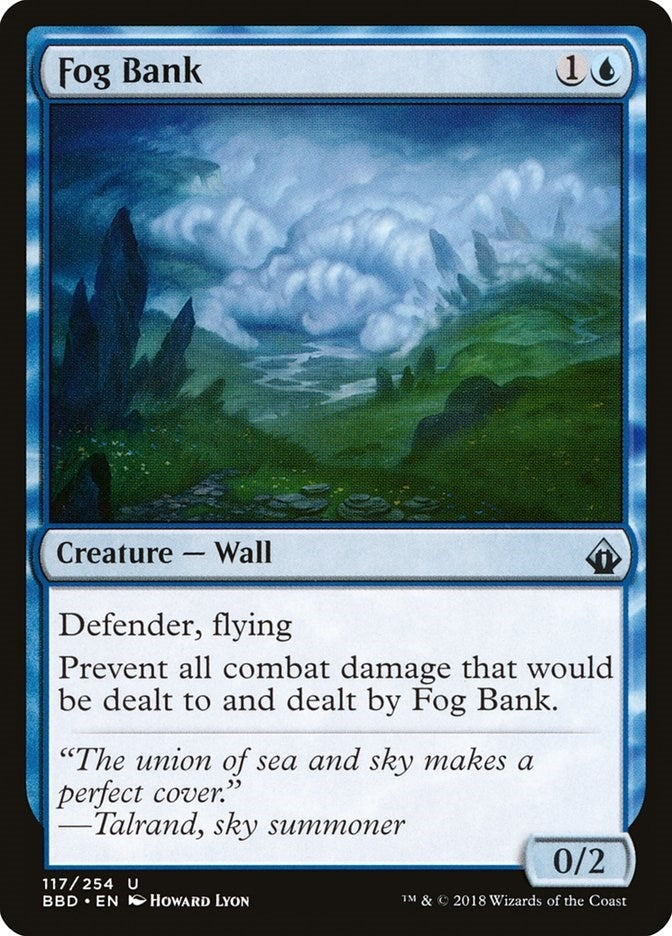 Image for Fog Bank (117) [Battlebond] - Magic: The Gathering