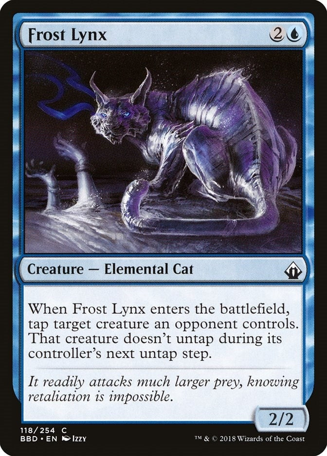 Image for Frost Lynx (118) [Battlebond] - Magic: The Gathering