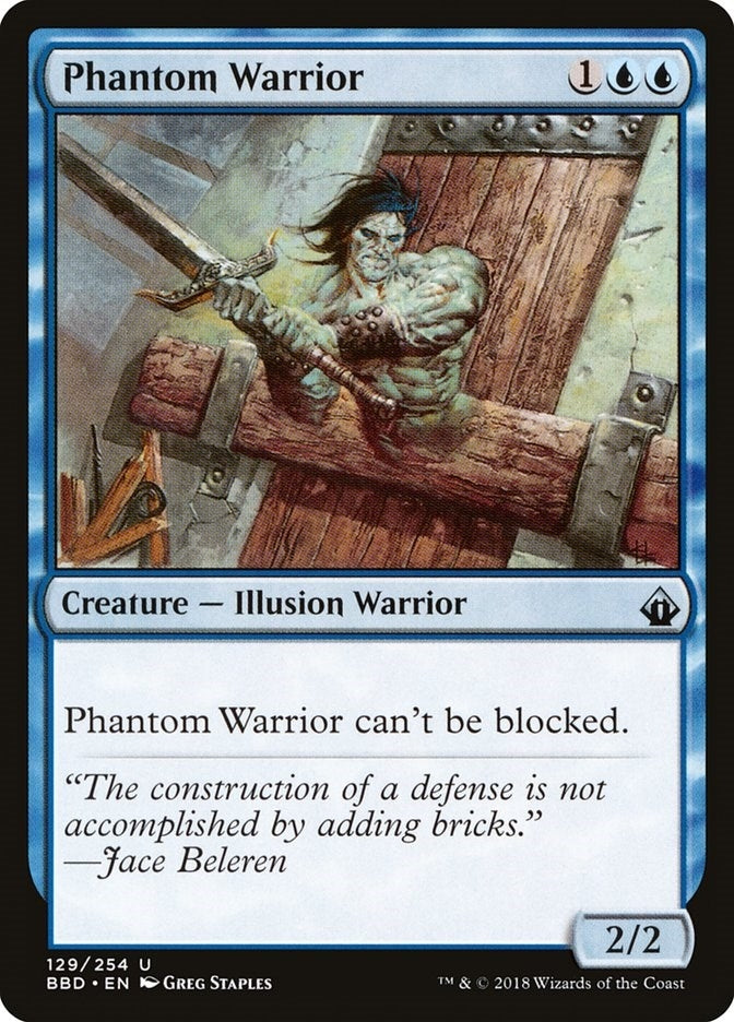 Image for Phantom Warrior (129) [Battlebond] - Magic: The Gathering