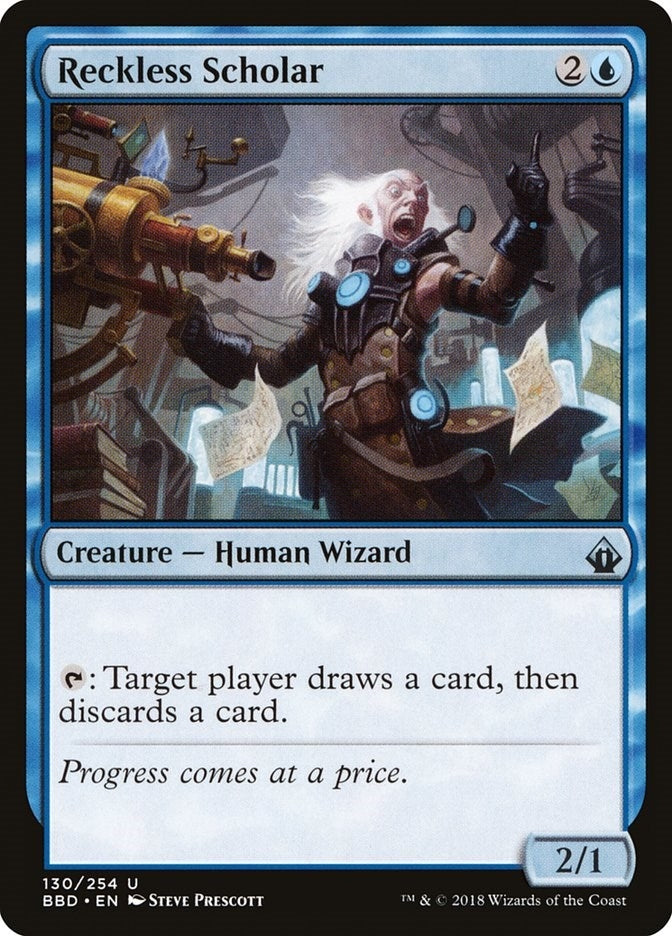 Image for Reckless Scholar (130) [Battlebond] - Magic: The Gathering