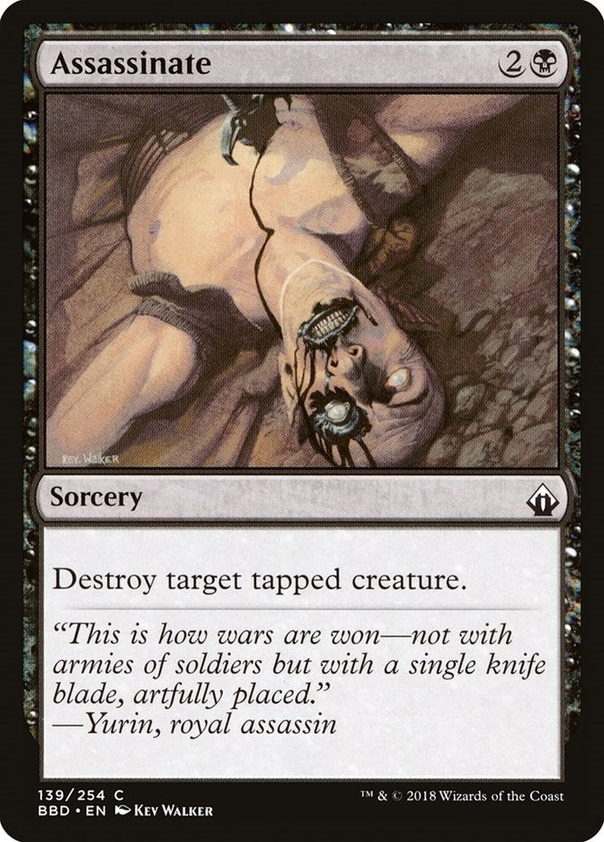 Image for Assassinate (139) [Battlebond] - Magic: The Gathering