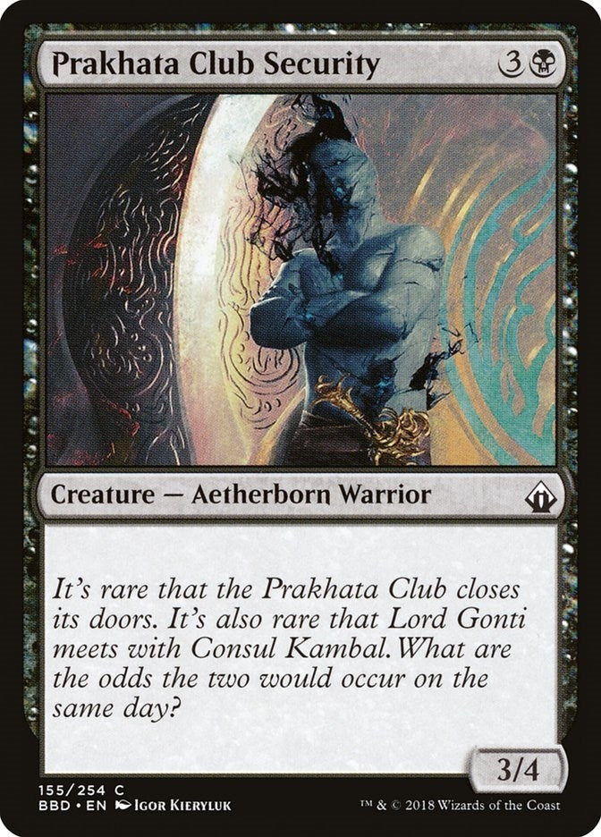 Image for Prakhata Club Security (155) [Battlebond] - Magic: The Gathering