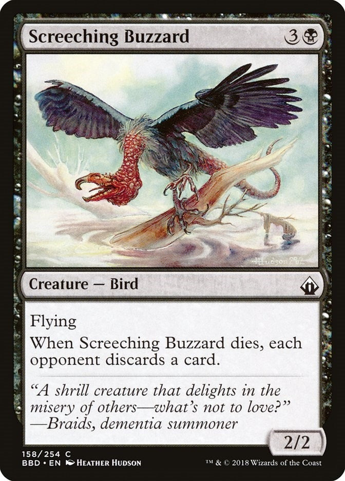 Image for Screeching Buzzard (158) [Battlebond] - Magic: The Gathering
