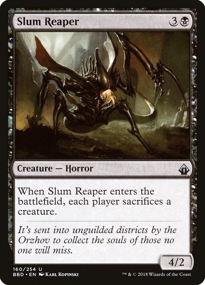 Image for Slum Reaper (160) [Battlebond] - Magic: The Gathering