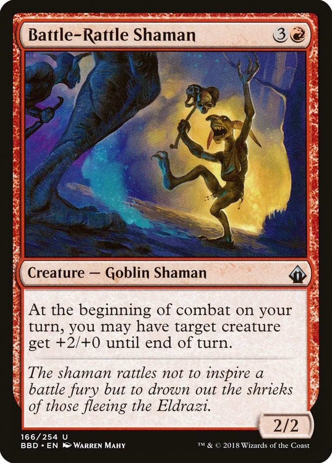 Image for Battle-Rattle Shaman (166) [Battlebond] - Magic: The Gathering
