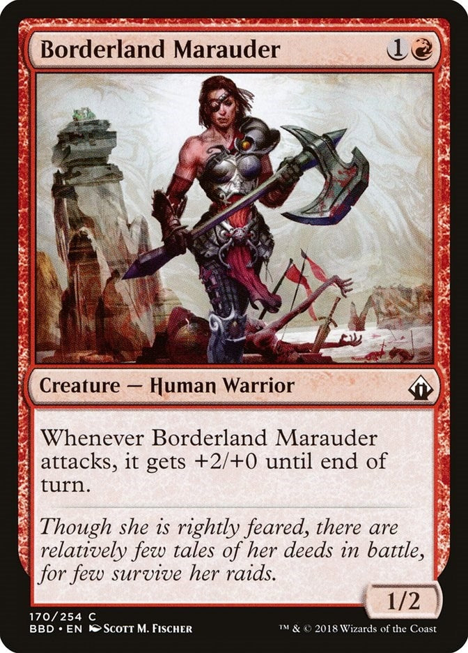 Image for Borderland Marauder (170) [Battlebond] - Magic: The Gathering