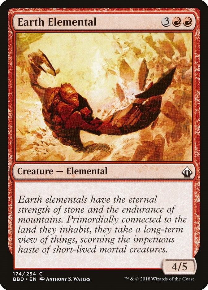 Image for Earth Elemental (174) [Battlebond] - Magic: The Gathering