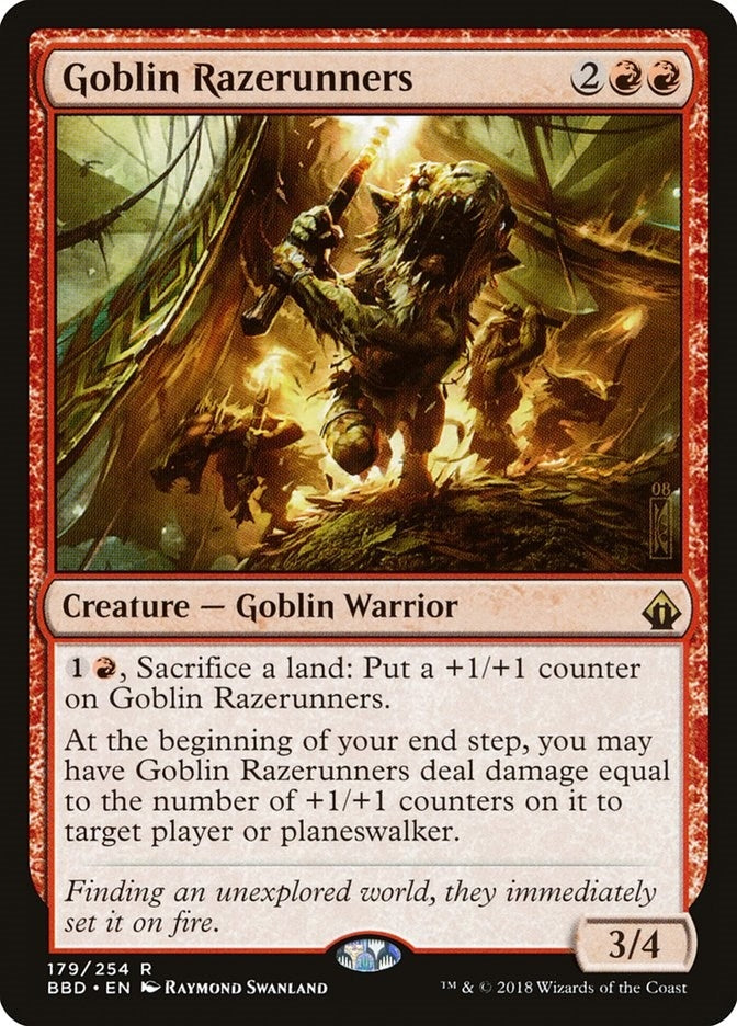 Image for Goblin Razerunners (179) [Battlebond] - Magic: The Gathering