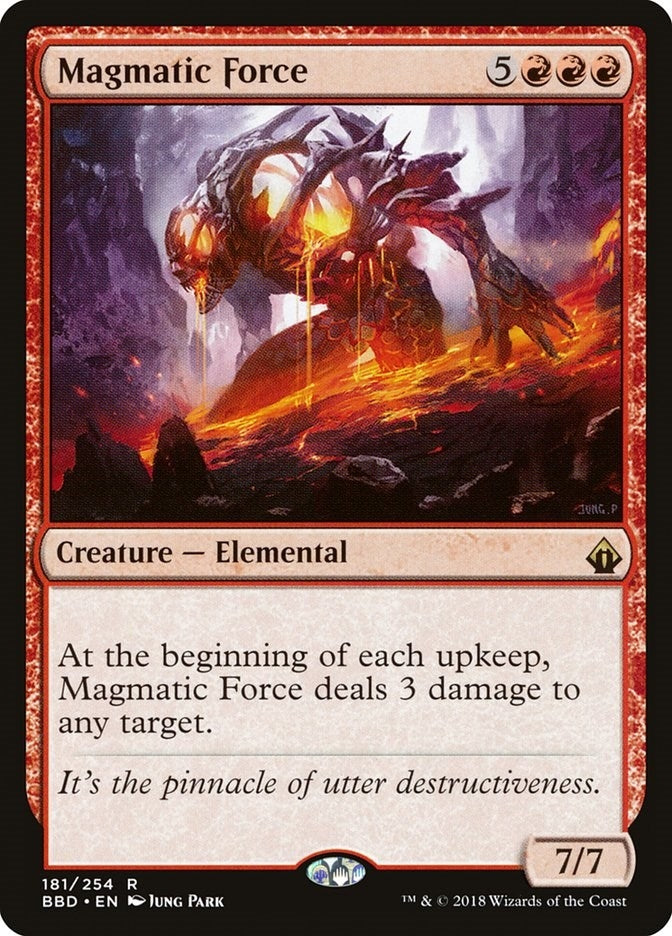 Image for Magmatic Force (181) [Battlebond] - Magic: The Gathering