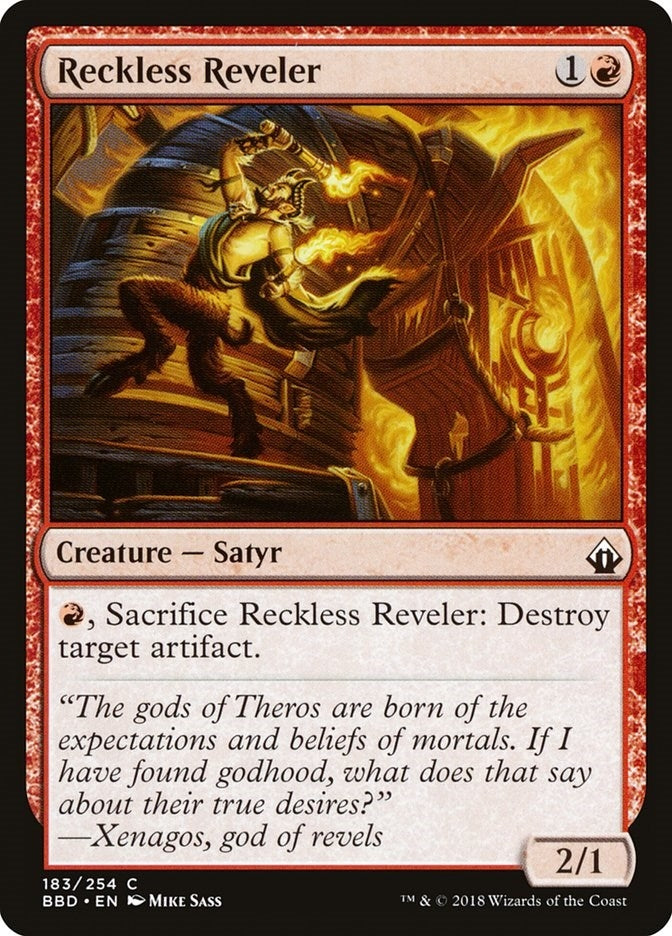 Image for Reckless Reveler (183) [Battlebond] - Magic: The Gathering