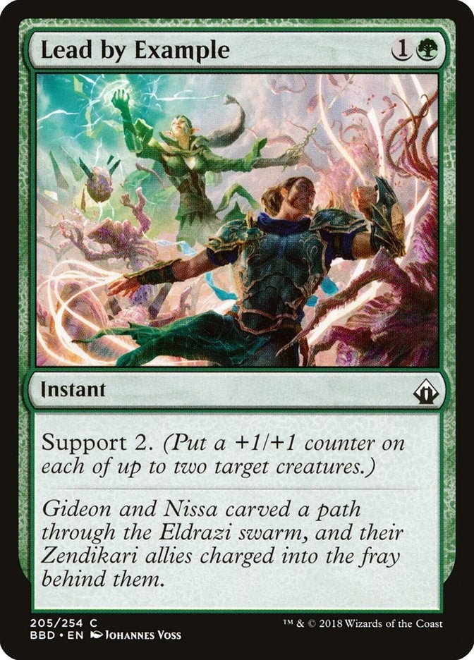 Image for Lead by Example (205) [Battlebond] - Magic: The Gathering