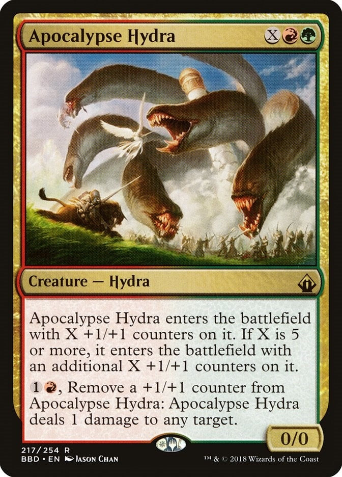 Image for Apocalypse Hydra (217) [Battlebond] - Magic: The Gathering