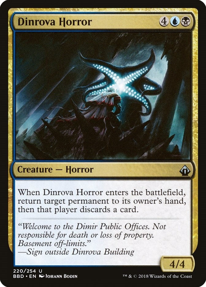 Image for Dinrova Horror (220) [Battlebond] - Magic: The Gathering
