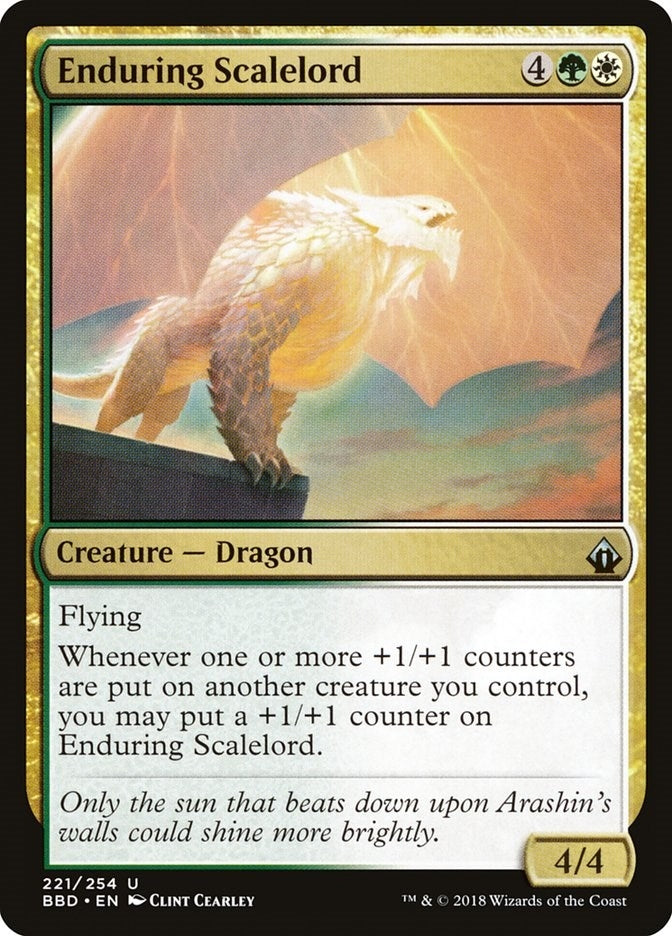 Image for Enduring Scalelord (221) [Battlebond] - Magic: The Gathering