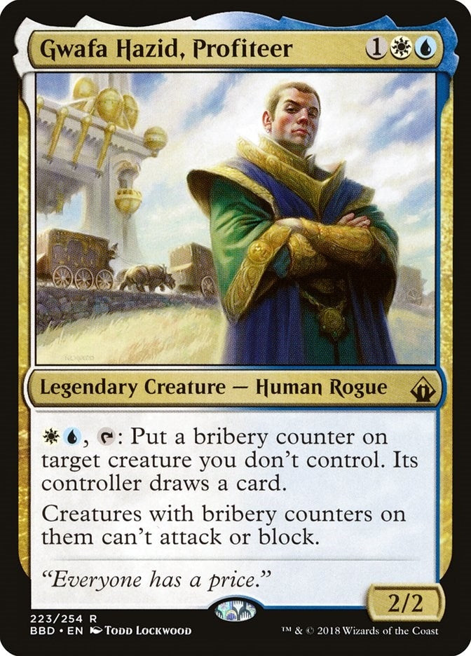 Image for Gwafa Hazid, Profiteer (223) [Battlebond] - Magic: The Gathering