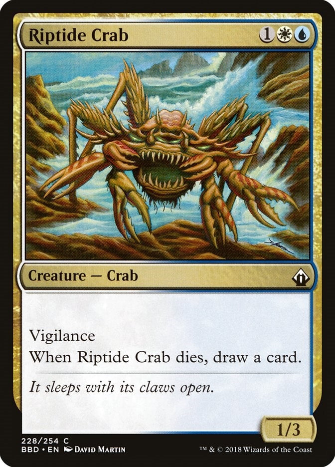 Image for Riptide Crab (228) [Battlebond] - Magic: The Gathering