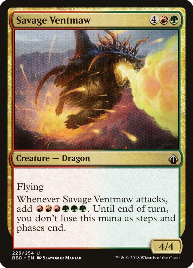Image for Savage Ventmaw (229) [Battlebond] - Magic: The Gathering