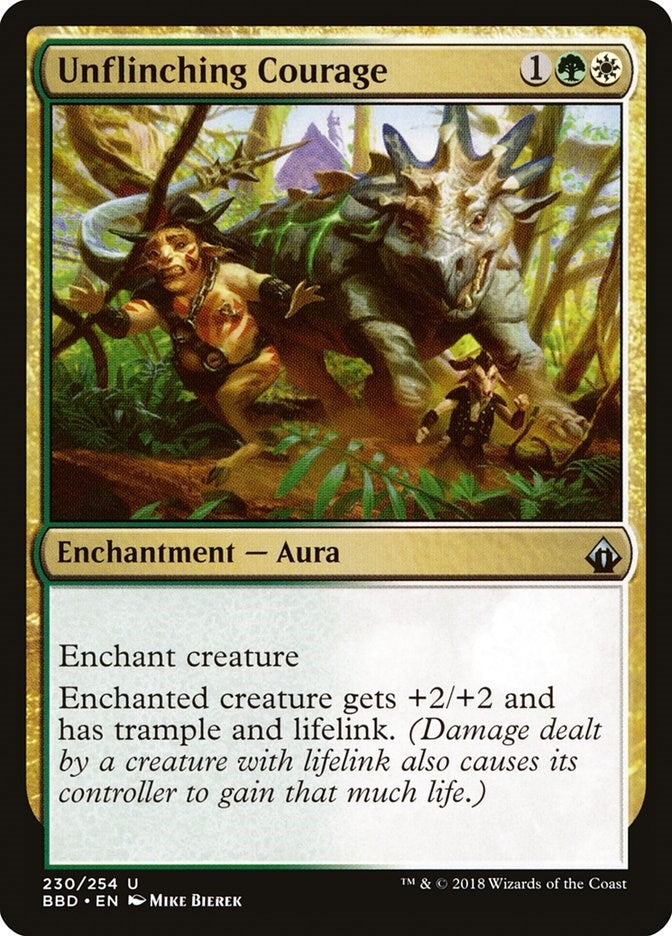 Image for Unflinching Courage (230) [Battlebond] - Magic: The Gathering