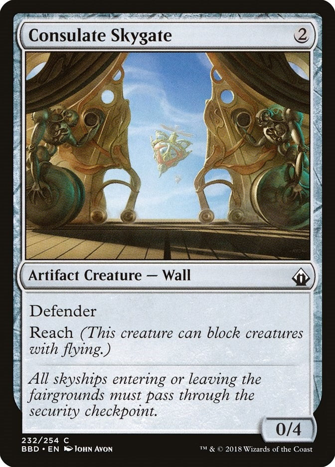 Image for Consulate Skygate (232) [Battlebond] - Magic: The Gathering