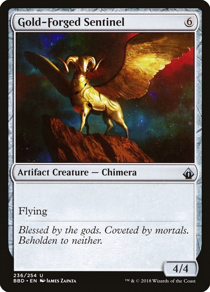 Image for Gold-Forged Sentinel (236) [Battlebond] - Magic: The Gathering
