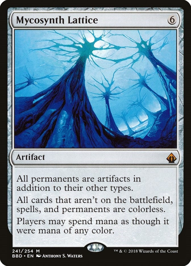 Image for Mycosynth Lattice (241) [Battlebond] - Magic: The Gathering