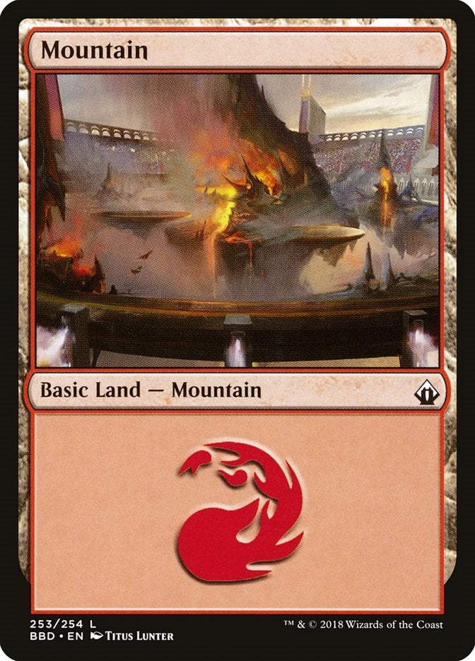 Image for Mountain (253) [Battlebond] - Magic: The Gathering