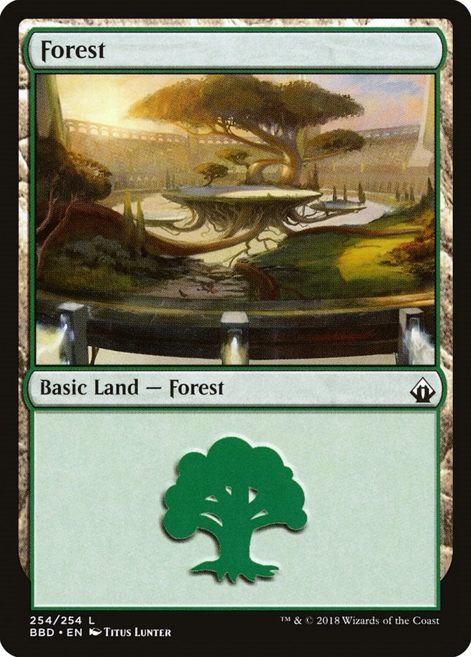 Image for Forest (254) [Battlebond] - Magic: The Gathering